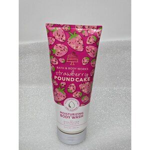Bath & Body Works Strawberry Pound Cake Moisturizing Body Wash Shea Butter